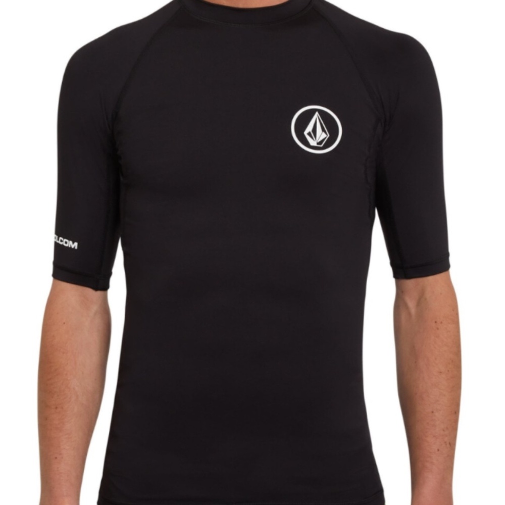 Men’s Volcom Lido Short Sleeve Shirt Black